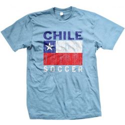 Country Flag Chilean Soccer Men's T-Shirt