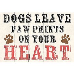 Paw Prints on Your Heart Art