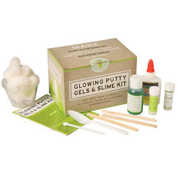 Kid's Glowing Putty, Gels, and Slime Chemistry Kit