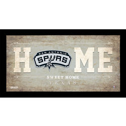 San Antonio Spurs Home Sweet Home Sign