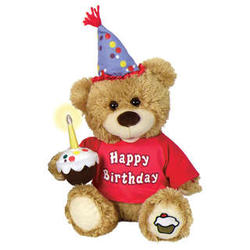 Cupcake Birthday Teddy Bear