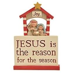 Jesus is the Reason for the Season Figurine