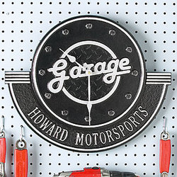 Personalized Garage Clock