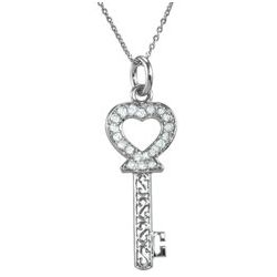 The Key of Love for a Daughter Necklace