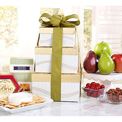 Classic Fruit and Sweets Gift Tower