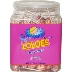 Small Tub of Double Lollies Candies