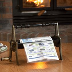 Fire-Starter Newspaper Log Roller