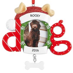 Personalized Dog Photo Ornament