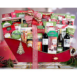 California Winery Christmas Sleigh Collection