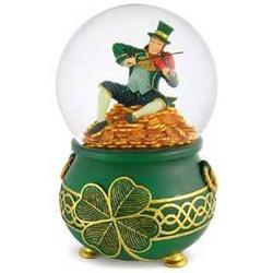 St. Patrick's Day Leprechaun Musical Water Globe