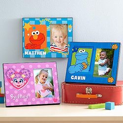 Personalized Me and My Sesame Street Friend Frame