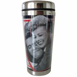 I Love Lucy Stainless Steel Travel Coffee Mug