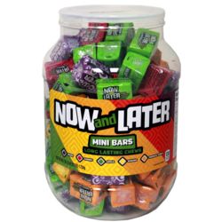 Tub of Assorted Mini Now and Later Candies