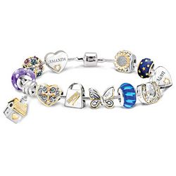 Charming Touches Personalized Charm Bracelet