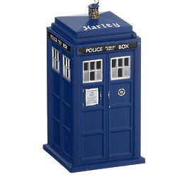Personalized Dr. Who Tardis Christmas Ornament