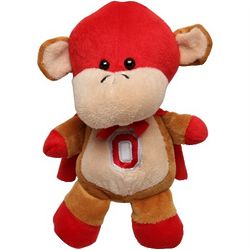 Ohio State Buckeyes Plush Superhero Monkey