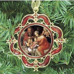 Holy Family Classic Christmas Ornament