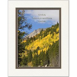 Godparents Poem Personalized Aspen Trees Print