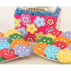 Smiling Flower Cookie Gift Box