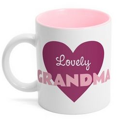 Lovely Grandma Personalized Mug