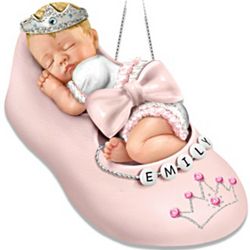 Our Precious Little Princess Personalized Baby Ornament