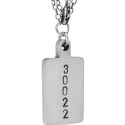 Personalized Zip Code Necklace
