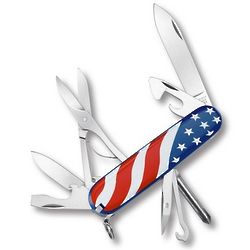 US Flag Super Tinker Swiss Army Knife