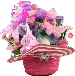 Girls Just Wanna Have Fun Easter Hat Gift Basket