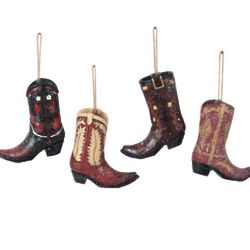 Cowboy Boot Ornaments