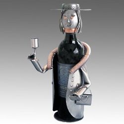 Sophisticated Lady Wine Bottle Caddy
