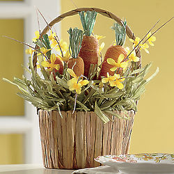 Decorative Carrot Basket