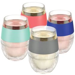 4 Wine Freeze Cooling Cups