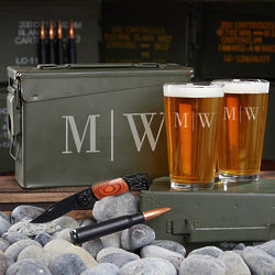 Quinton 30 Cal Customized Ammo Can Gift Set