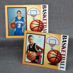 4 Basketball Picture Frames