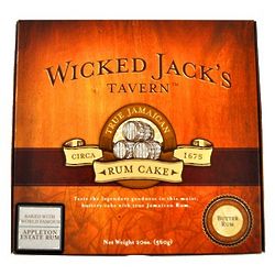 Wicked Jack's Tavern Chocolate Rum Cake 4 oz