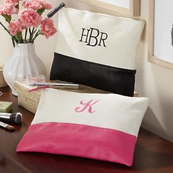 Personalized Canvas Cosmetic Bag