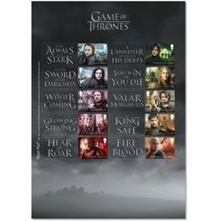 Game of Thrones Postage Stamp Sheet