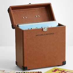 Personalized Vinyl Record Carrying Case
