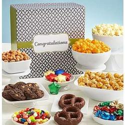 Simply Stated Congratulations Popcorn and Sweets Sampler