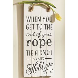 End of Your Rope Sign Art