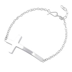 My Faith Sterling Silver Pendant Bracelet