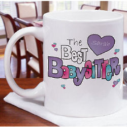 Personalized Babysitter Coffee Mug
