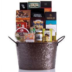 Copper Gala Gourmet Gift Basket