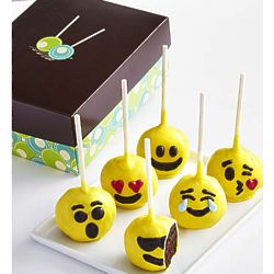 Emoji Truffle Cake Pops