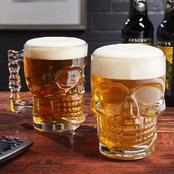 Skulls of Doom Beer Skull Mugs