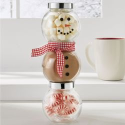 Snowman Cocoa Marshmallows, Cocoa, and Mints Gift Set