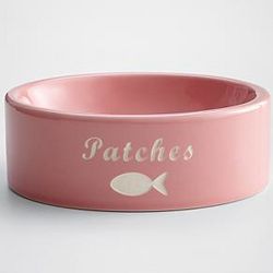 Small Personalized Pet Bowl