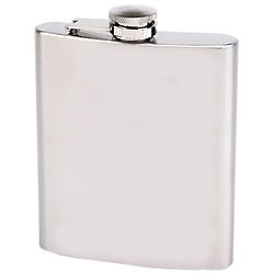 18 Ounce Personalized Stainless Steel Flask