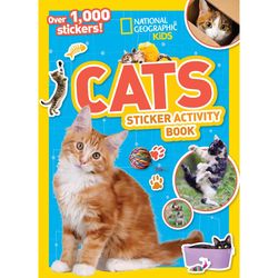 Kid's Cats Sticker Activity Book