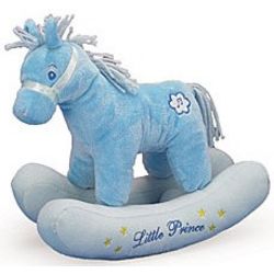 Music Rocking Horse in Blue